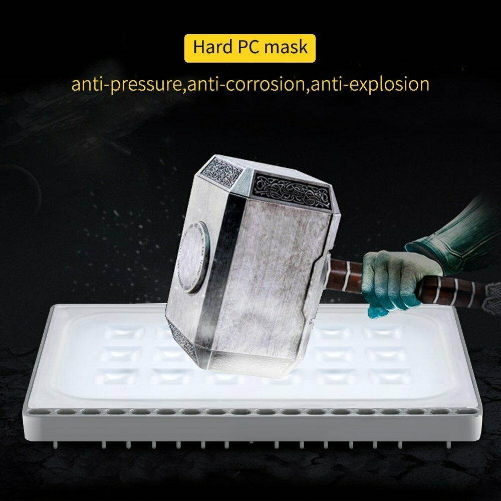 2pcs 100W LED Flood Light Outdoor Garden Lamp Yard Security Landscape Spotlight