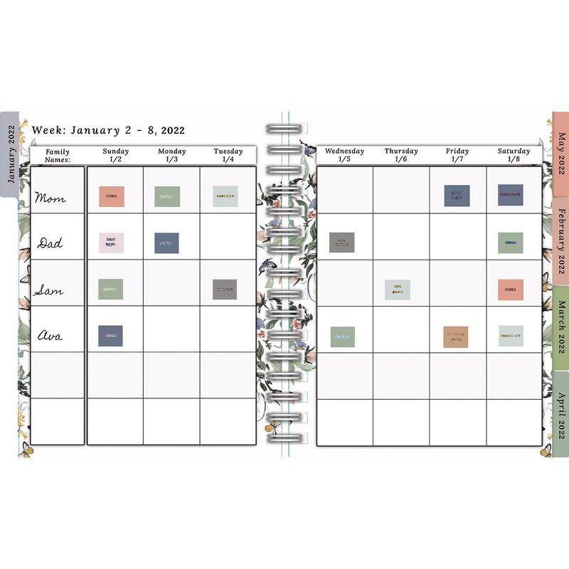 2021-22 17 Month Plan-It Planner 9.5" x 11" Just Breathe - Wells St. by Lang