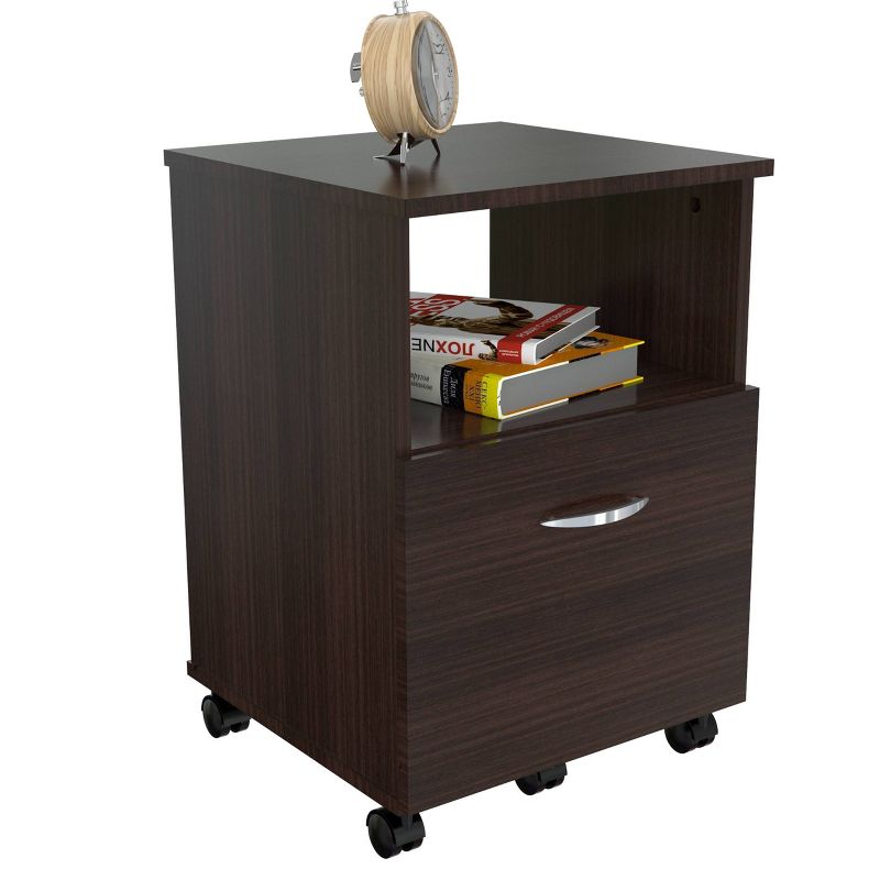 1 Drawer File Cabinet Espresso - Inval
