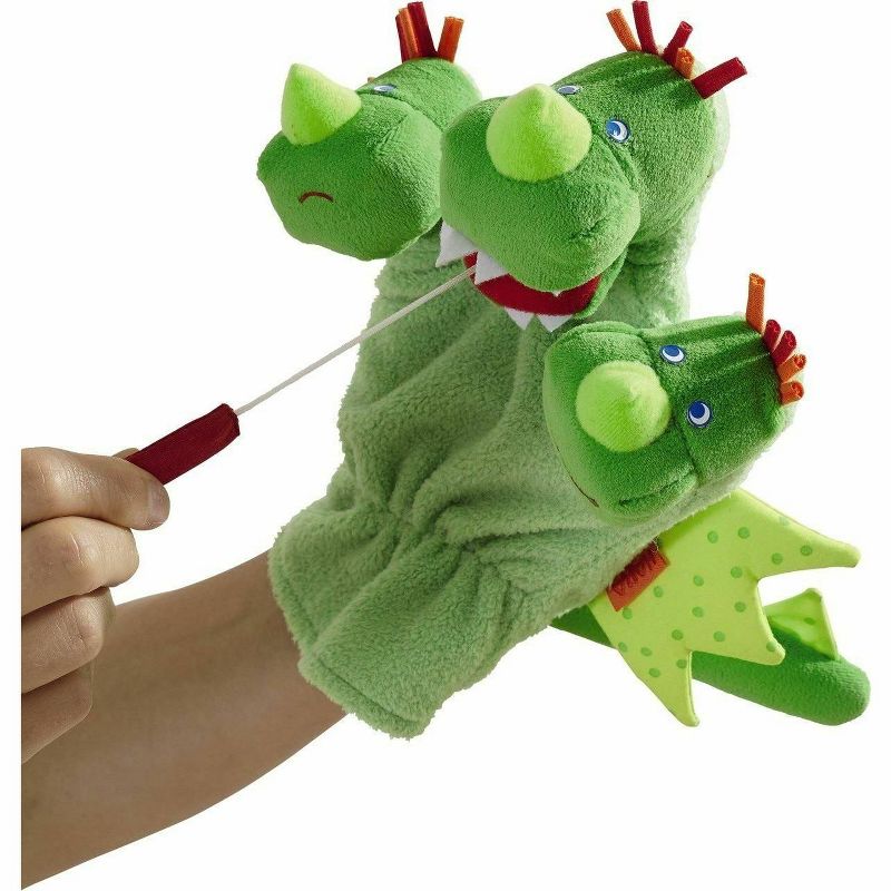 HABA Three Headed Dragon Glove Puppet (Hand Puppet)