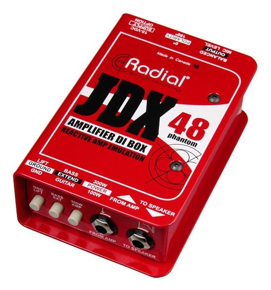 Radial JDX 48 Reactor Guitar Amp Direct Box