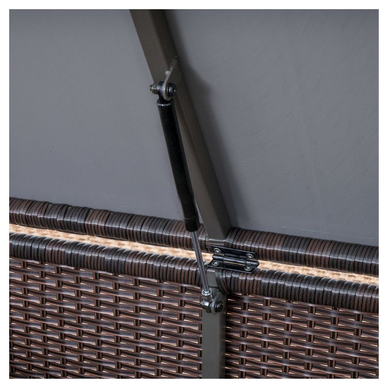 Sheldon Round Coffee Table - Black - Courtyard Casual