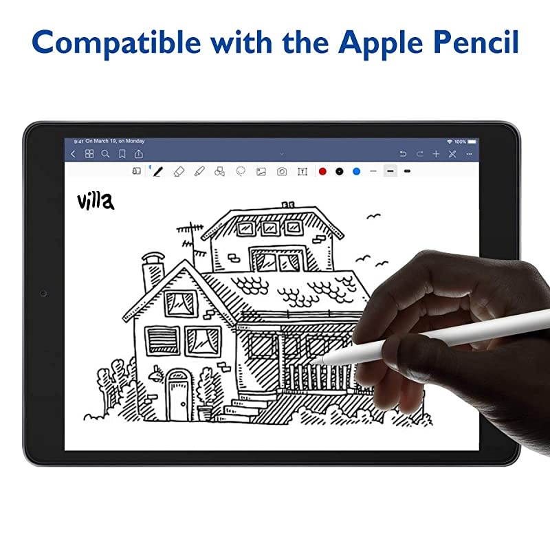 Matte Screen Protector for New iPad 97 2018 2017iPad Pro 97iPad Air 21 AntiGlare AntiFingerprint No Dazzling 9H Hardness HD Tempered Glass Shield Film Smooth as Silk