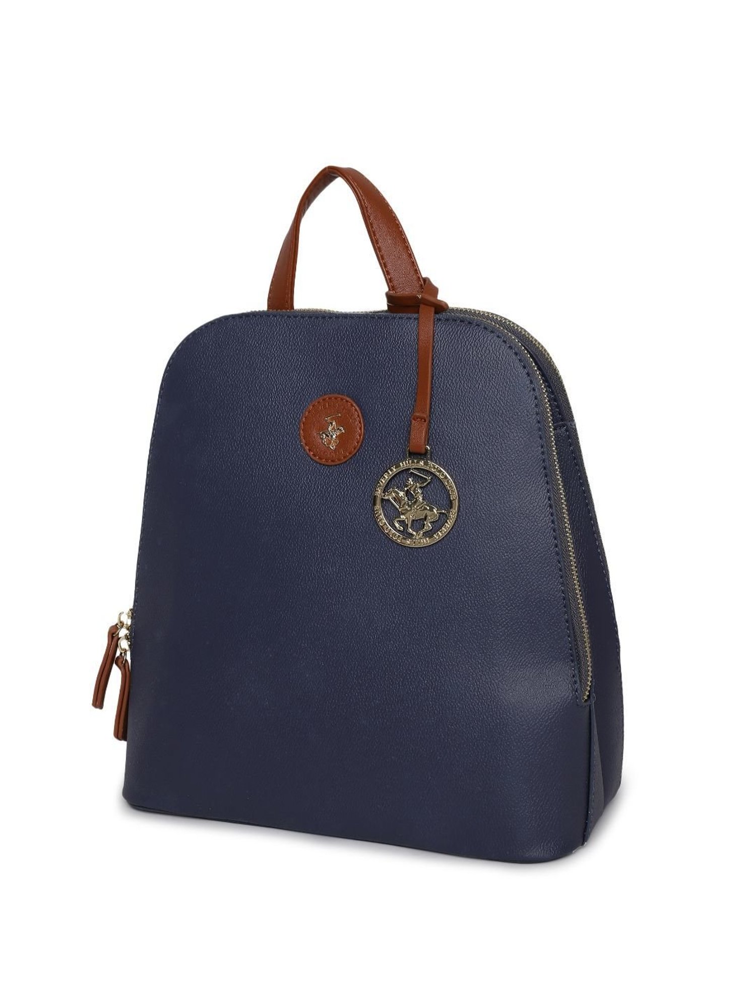 Tohl Tan Distressed Leather Backpack