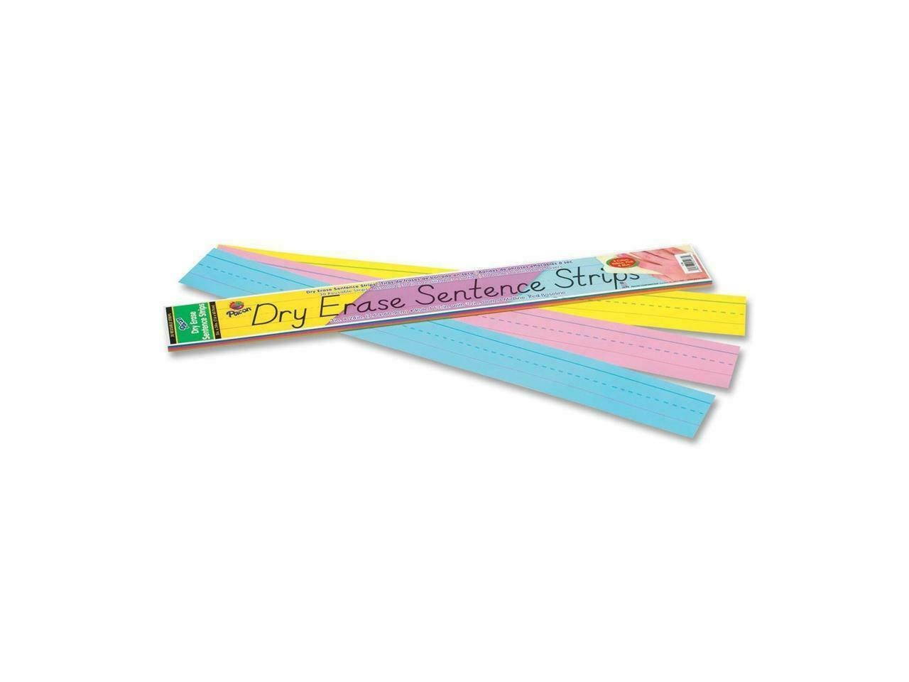 Pacon Dry-Erase Assorted Sentence Strips