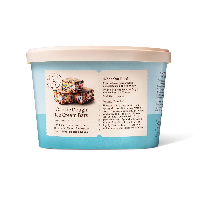 Vanilla Bean Ice Cream - 48oz - Favorite Day™