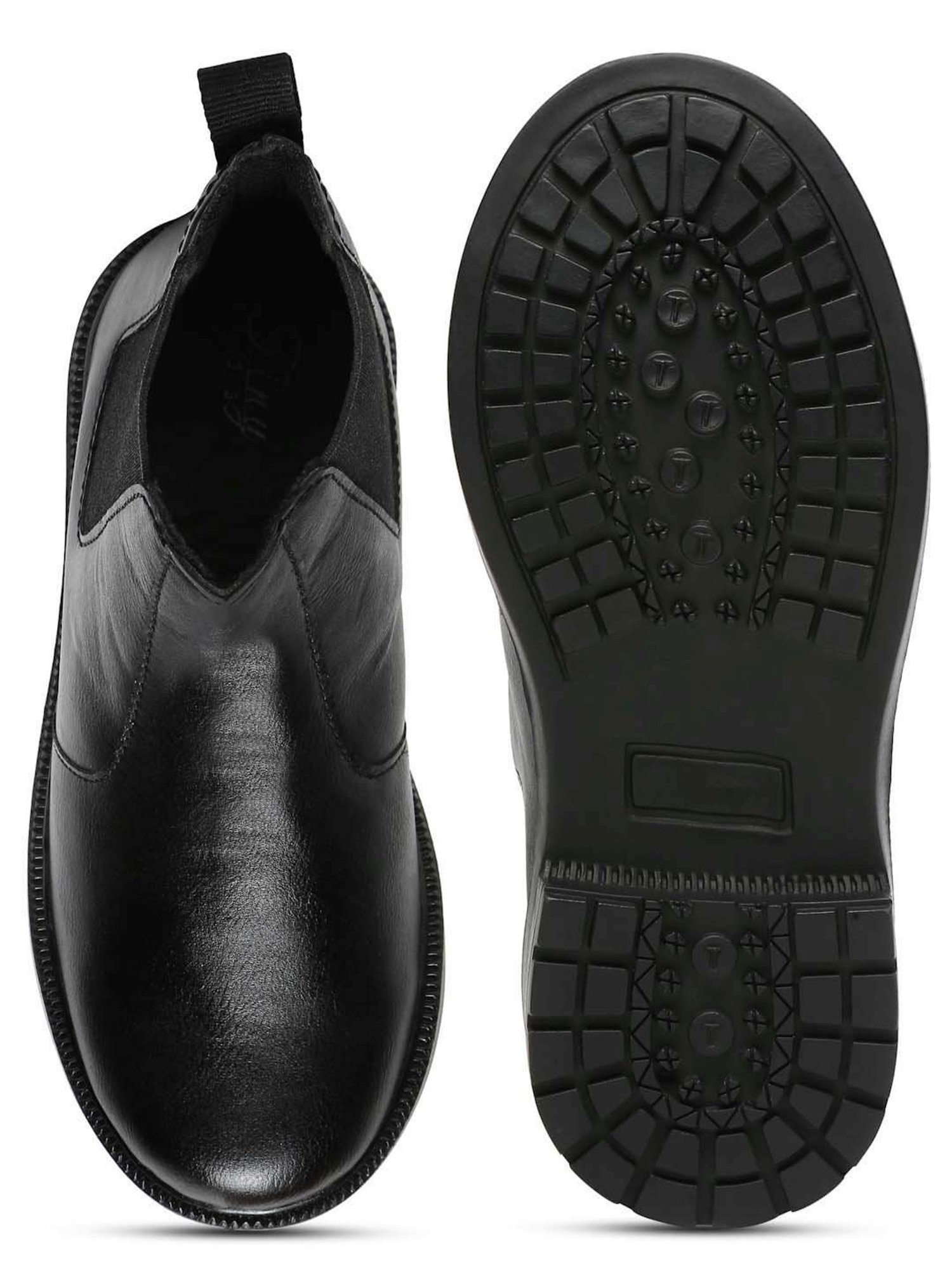 Tiny Bugs Kids Black Casual Boots