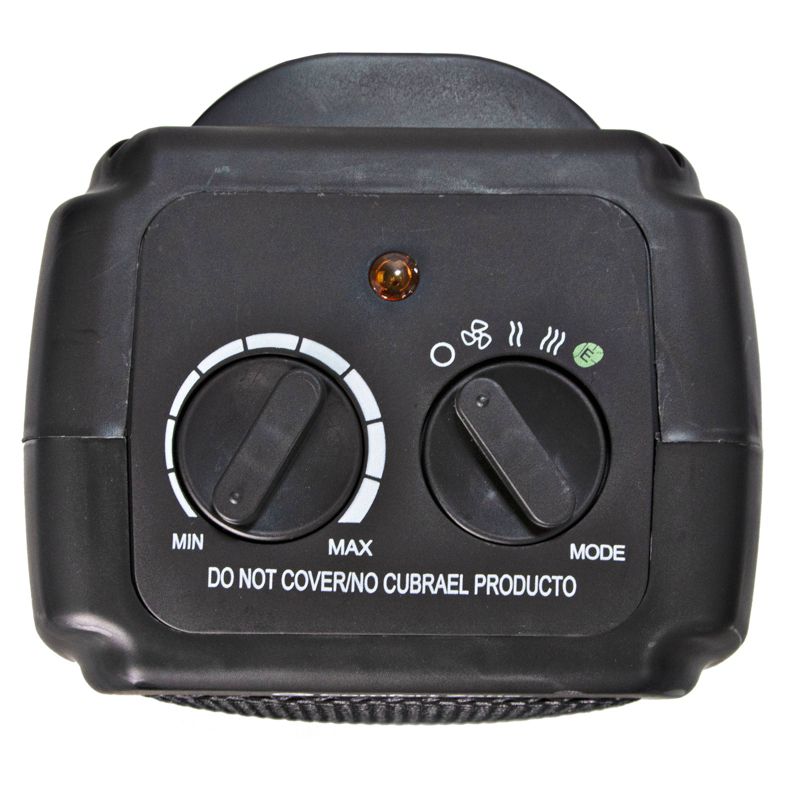 Comfort Zone Ceramic Heater Energy Save Black