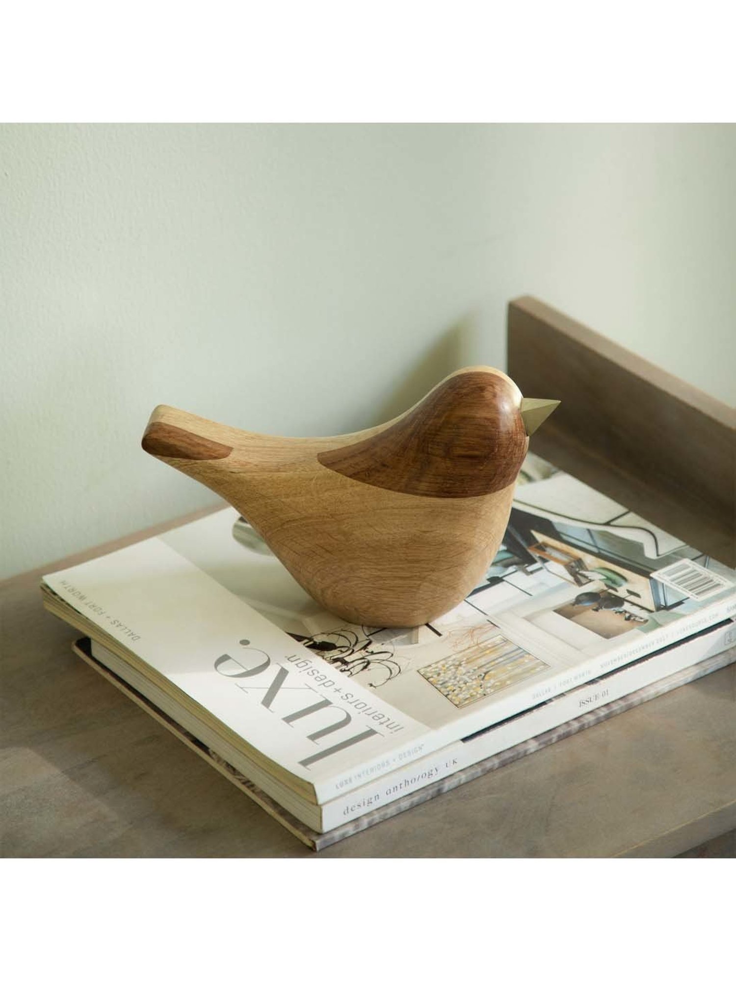 eCraftIndia Golden Handcrafted Engraved Palm Buddha Decorative Showpiece