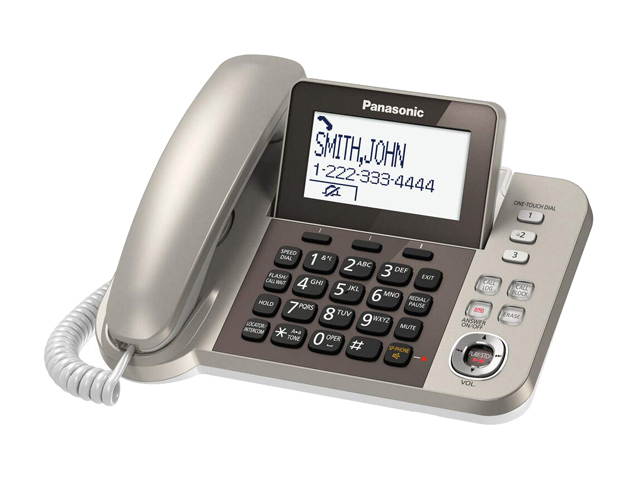 Panasonic KX-TGF352N Corded/Cordless System with 2 Cordless Handsets