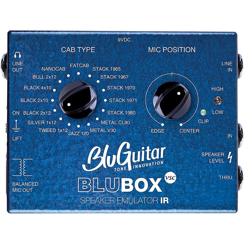 BluGuitar Impulse Response Speaker Emulator Pedal