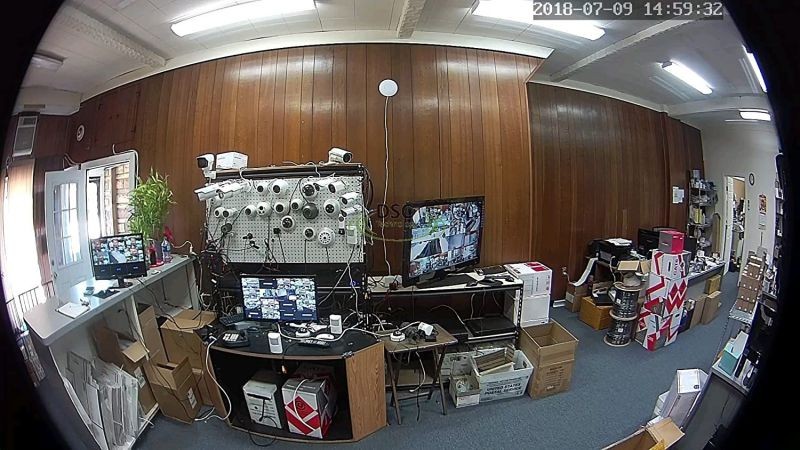 HD 1080P PoE Wireless Security Camera 180 Degree Fisheye Outdoor Bullet IP Camera Smart WiFi CCTV Security Camera with IR Night Vision,Two-Way Audio, Motion Detection, with 16GB SD Card Pre-Installed