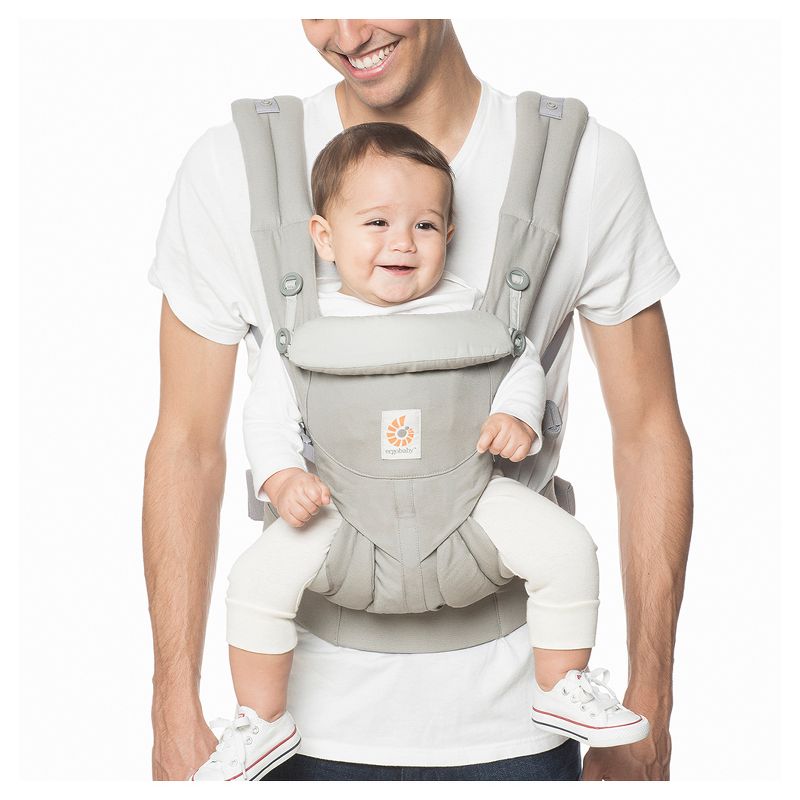 Ergobaby Omni 360 All Carry Positions Ergonomic Baby Carrier - Pearl Gray