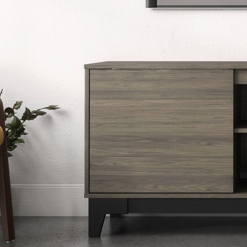 Rhapsody TV Stand for TVs up to 72" Black - Nexera