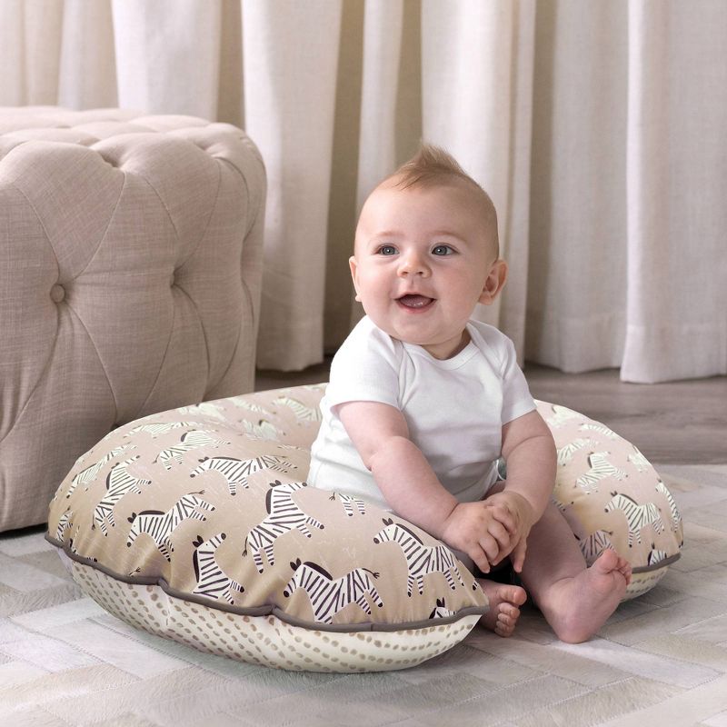 Boppy Original Feeding and Infant Support Pillow - Floral Stripes