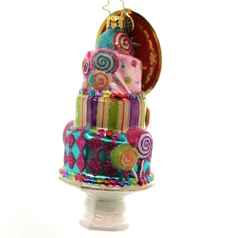 Christopher Radko Sugary Fun Candy Cake Frosting  -  Tree Ornaments