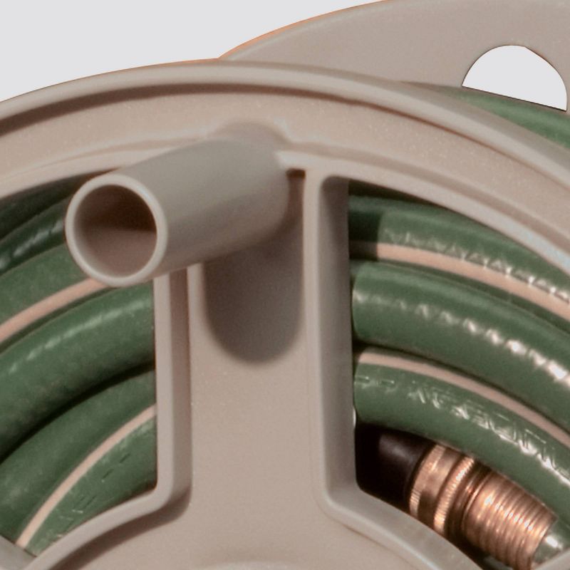 Suncast Swivel Smart Trak Hose Hideaway 225 Foot Hose Reel Storage Bin (3 Pack)