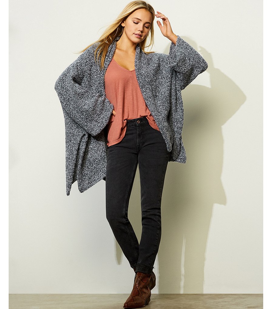 Free People Cuffed Slim Boyfriend Jeans