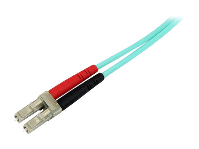 StarTech.com A50FBLCSC1 3.28 ft. Multimode 50/125 Duplex LSZH Fiber Patch Cable LC - SC