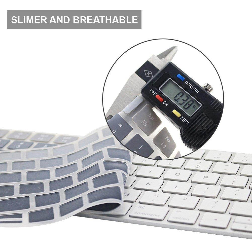 All-inside Ombre Gray Cover for Apple Magic Keyboard (MLA22LL/A) with US Layout