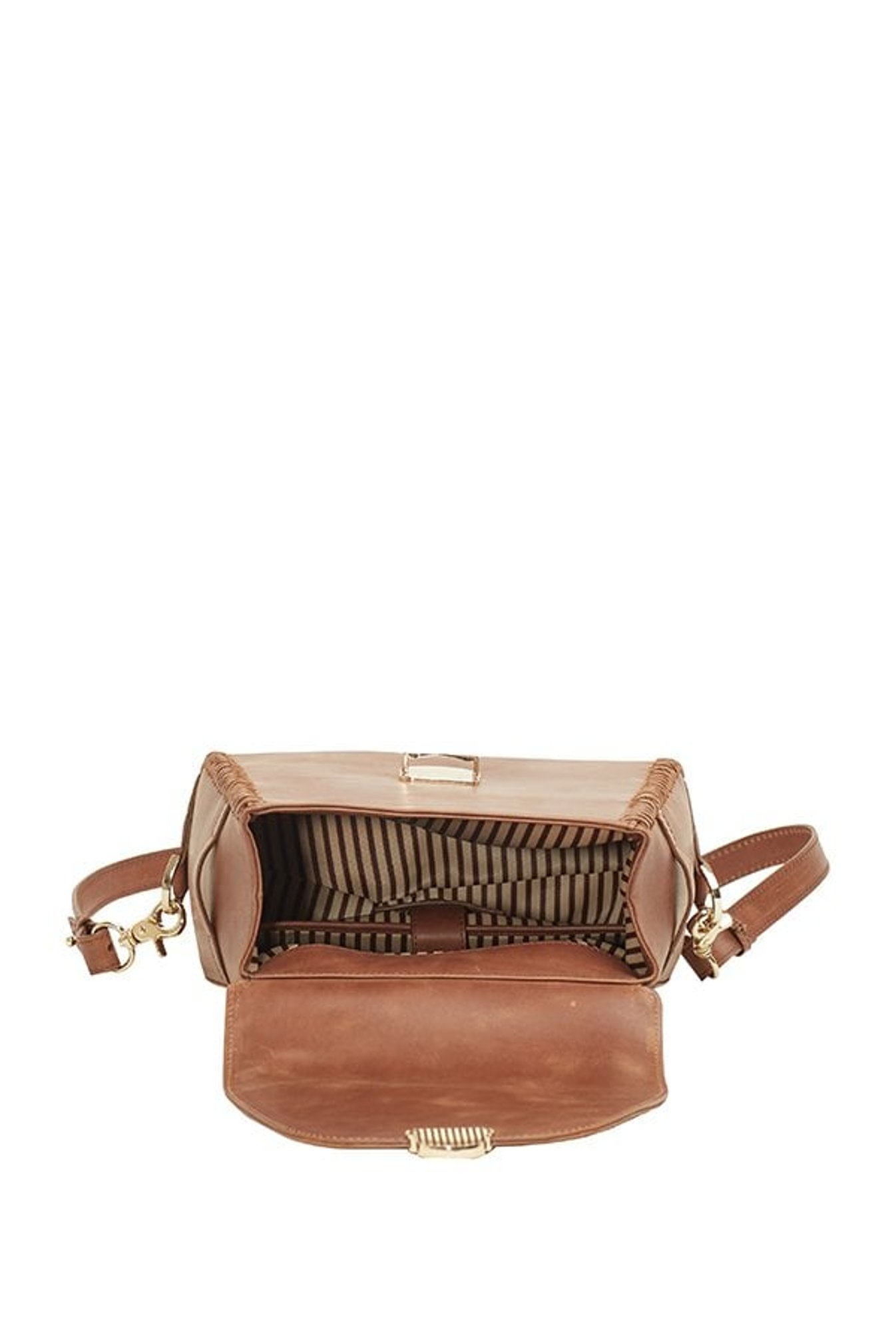 Tohl Tan Distressed Leather Backpack