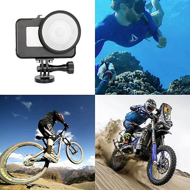 PCS) Aluminum Tripod Mount Adapter Compatible for GoPro Session, Hero Fusion, 9,8,7, 6, 5,HD,GOPRO Hero 2018,DJI OSMO Action Camera