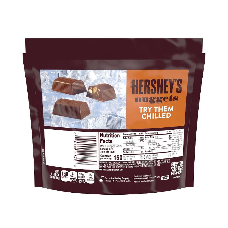 Hershey's Nuggets Toffee Almond Share Size Chocolates - 10.2oz