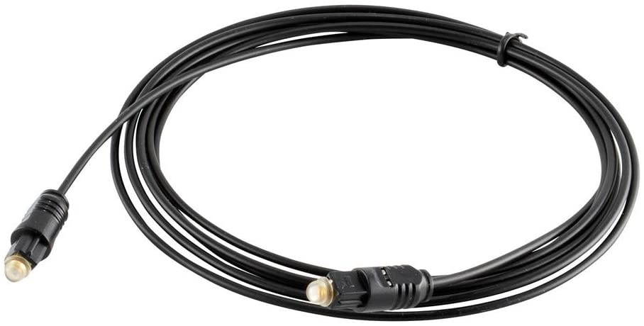 axGear Optical Audio Cable Digital Toslink Fiber Optic SPDIF Wire TV HiFi Music 10Ft 3M