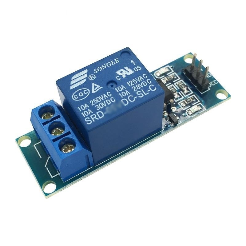 5pcs 1-Channel Relay Module 12V with Optocoupler High Level Triger for Arduino