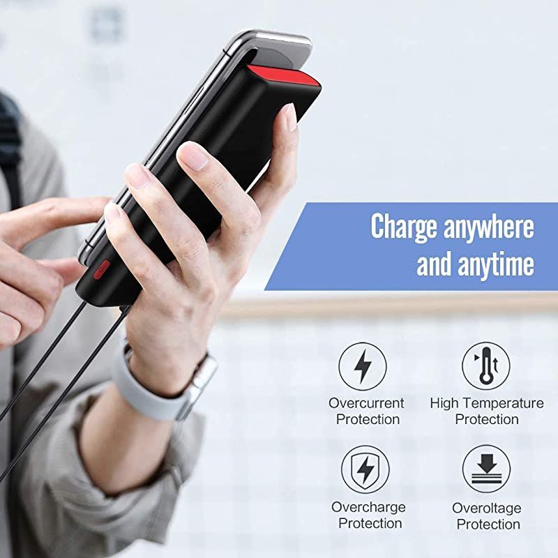 Charger Power Bank 25800mAh UltraHigh Capacity Fast Phone Charging with Newest Intelligent Controlling IC 2 USB Ports External Cell Phone Battery Pack for iPhoneSamsung AndroidTable etc