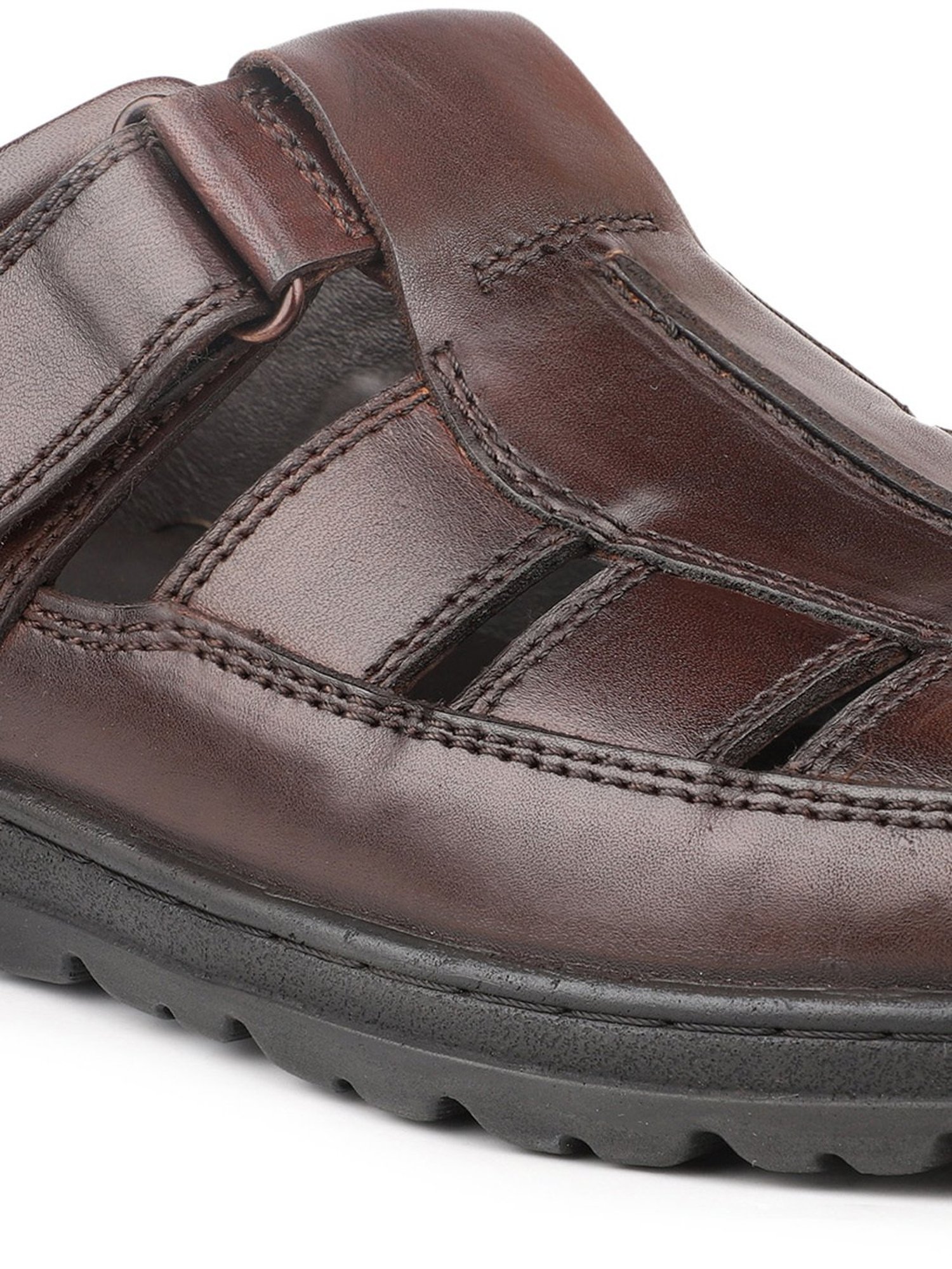 Atesber by Inc.5 Men's Brown Fisherman Sandals