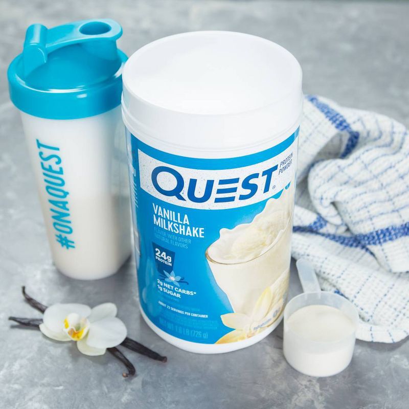 Quest Protein Powder - Vanilla Milkshake - 25.6oz