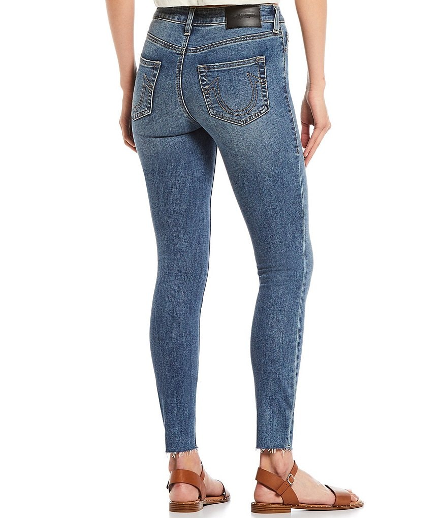 True Religion Halle Mid Rise Skinny Jeans