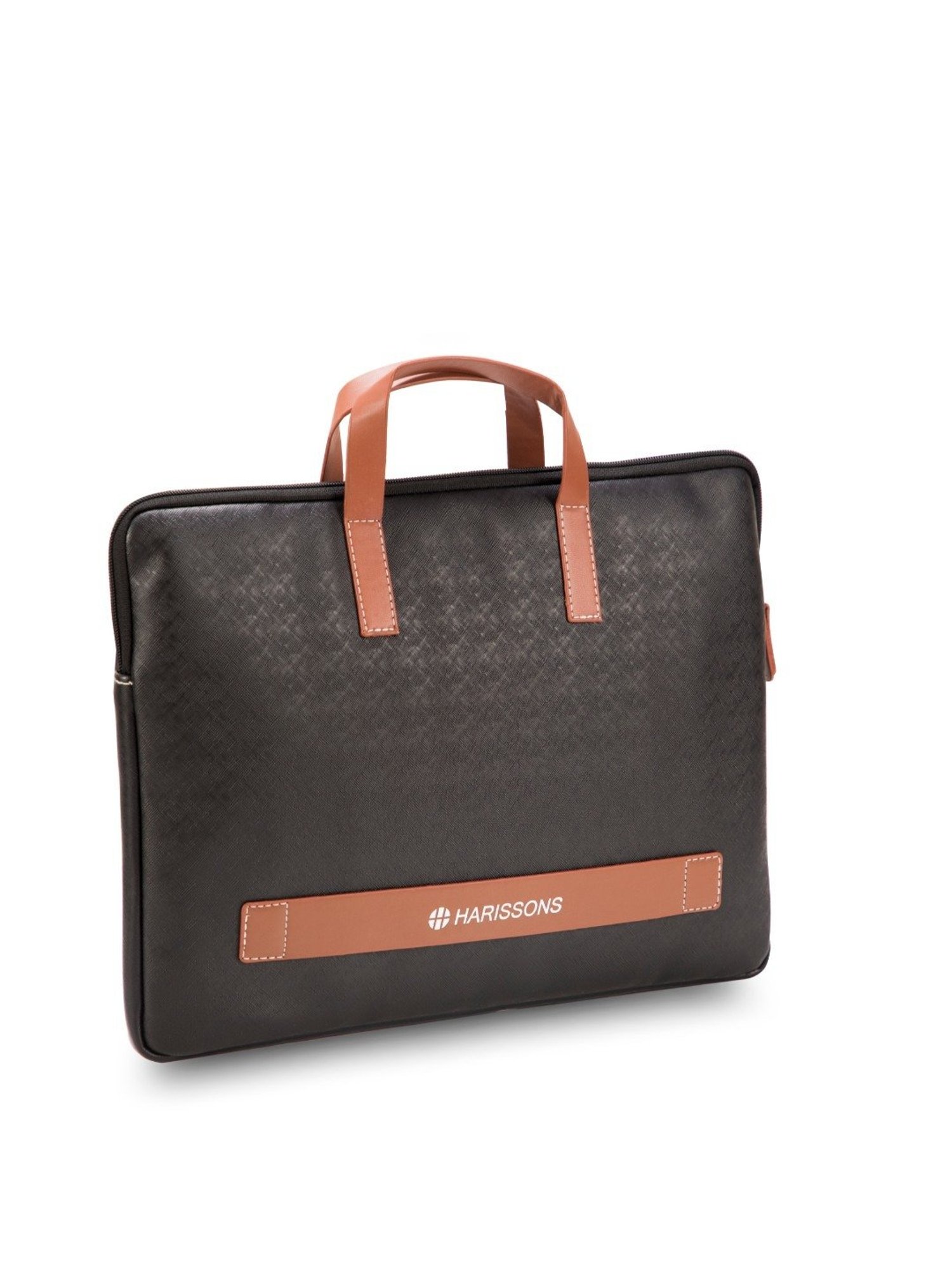 Harissons 15.6 inch Black Textured Small Laptop Sleeve