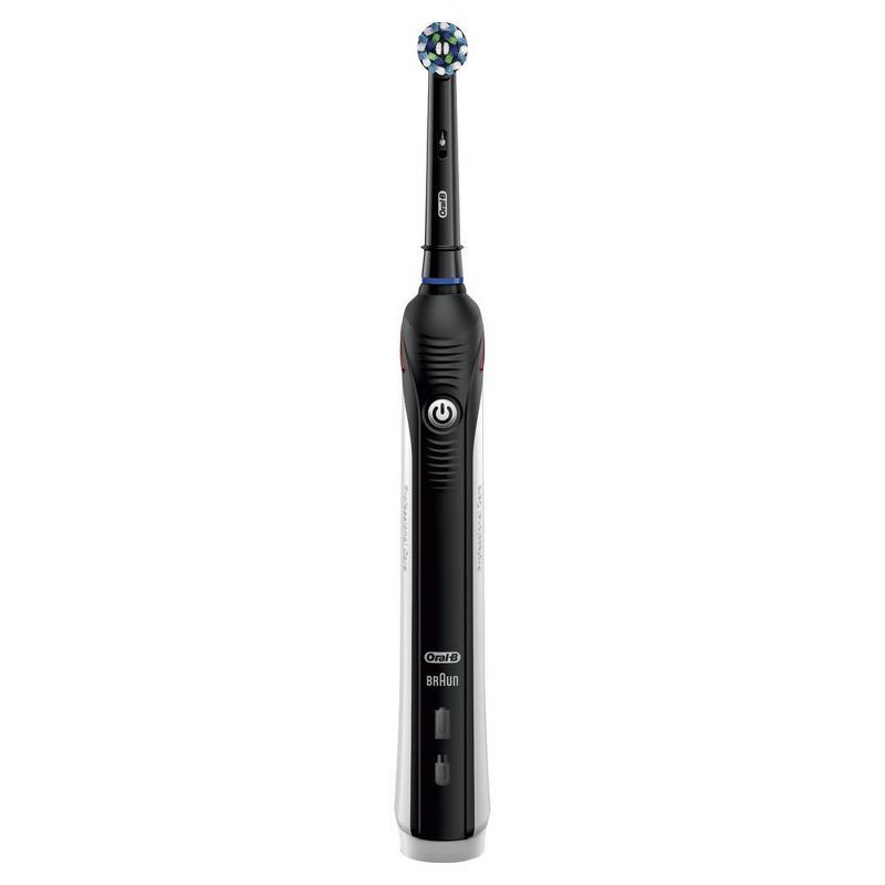 Oral-B Smart 3000 Electric Toothbrush with Bluetooth Connectivity - Black Edition Powered by Braun