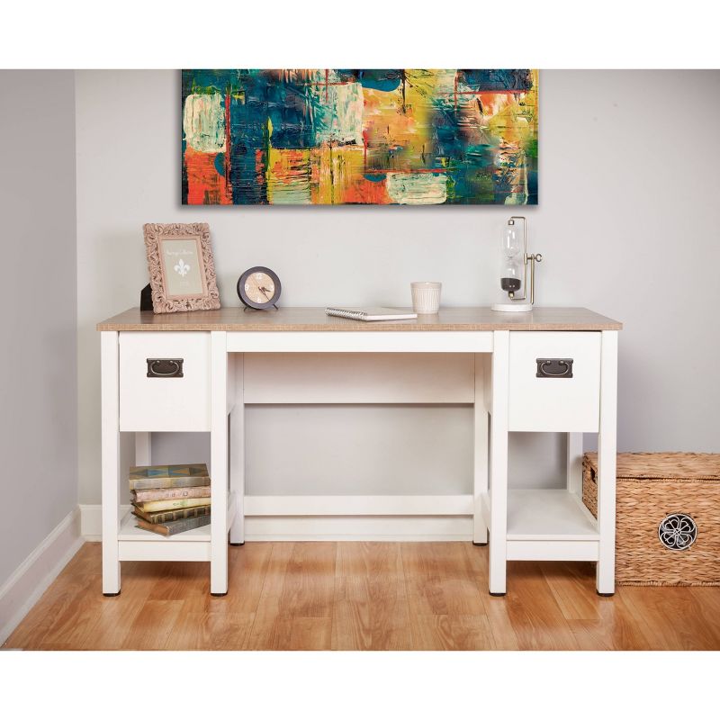 Magnolia Desk White - Onespace