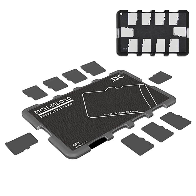 Slots SD Micro SD Card Case Storage Organizer Lightweight UltraThin Credit Card Size fit 2 SD SDHC SDXC Cards and 4 Micro SD TF MSD Cards