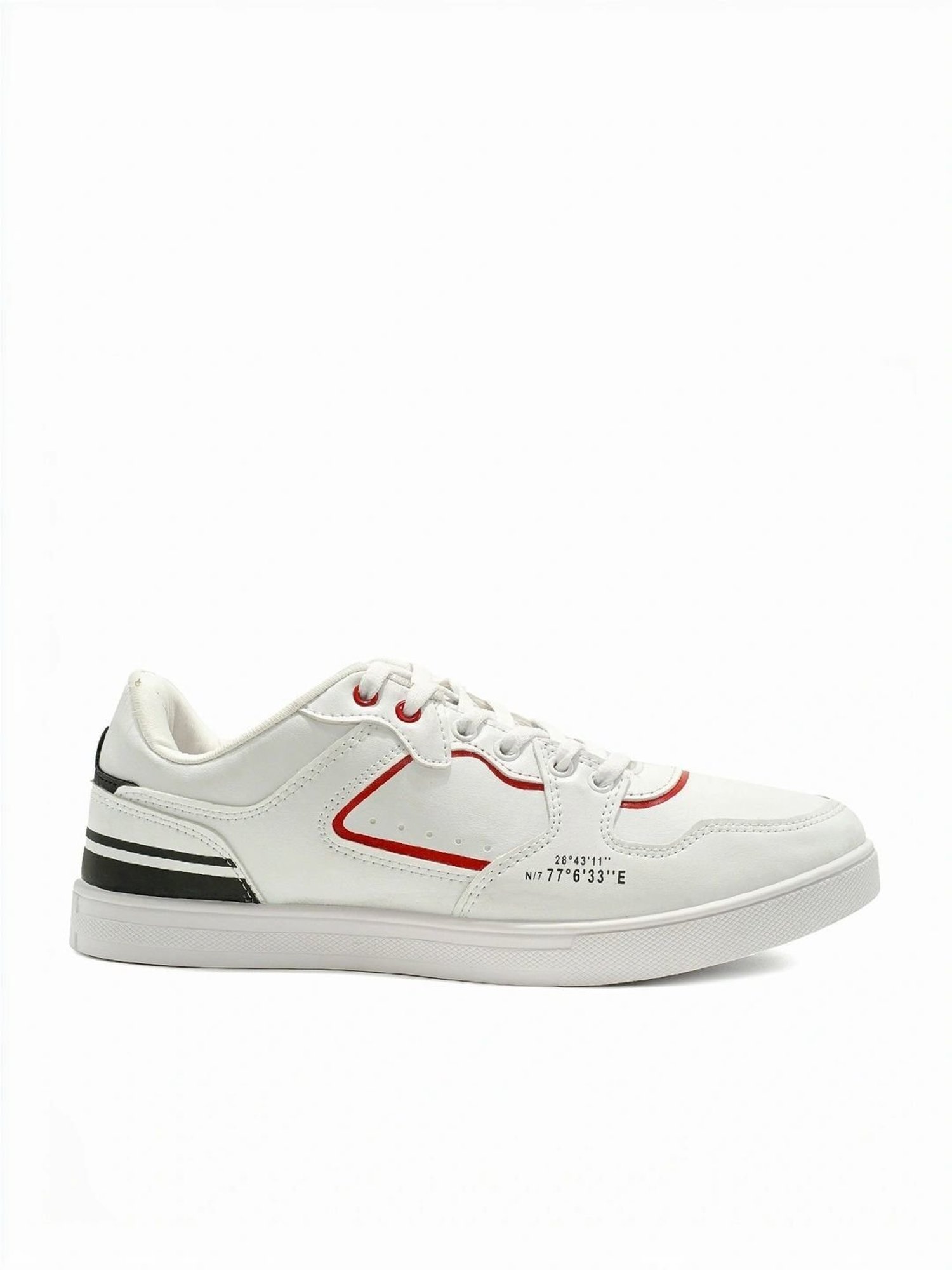 Asian Men's White Casual Sneakers