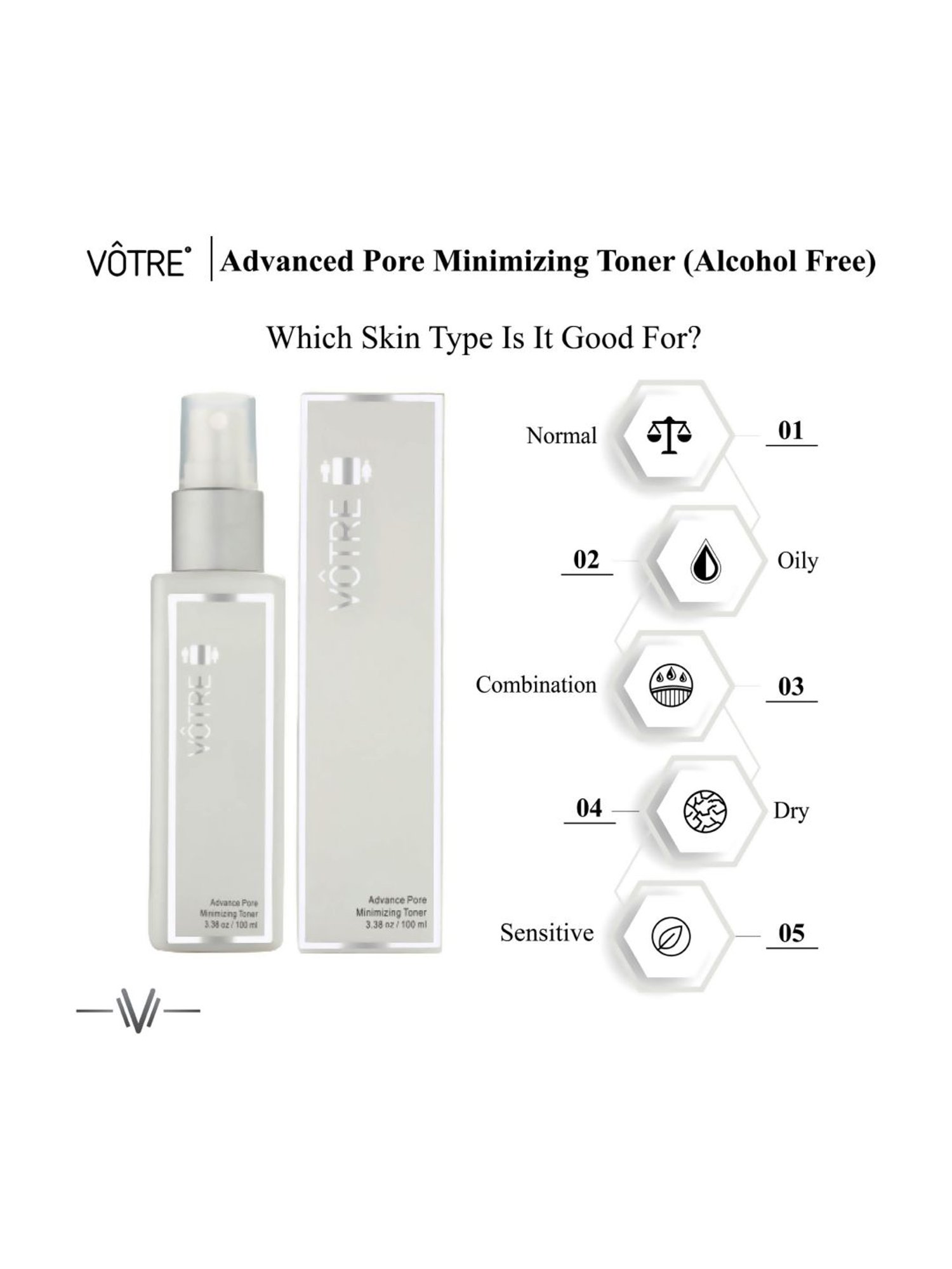 Votre Advance Pore Minimising Toner - 100 ml