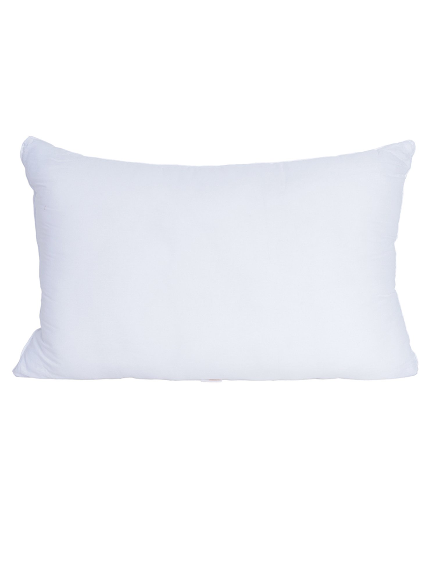 Maspar Essentials Lamis Solid White Cotton Pillow
