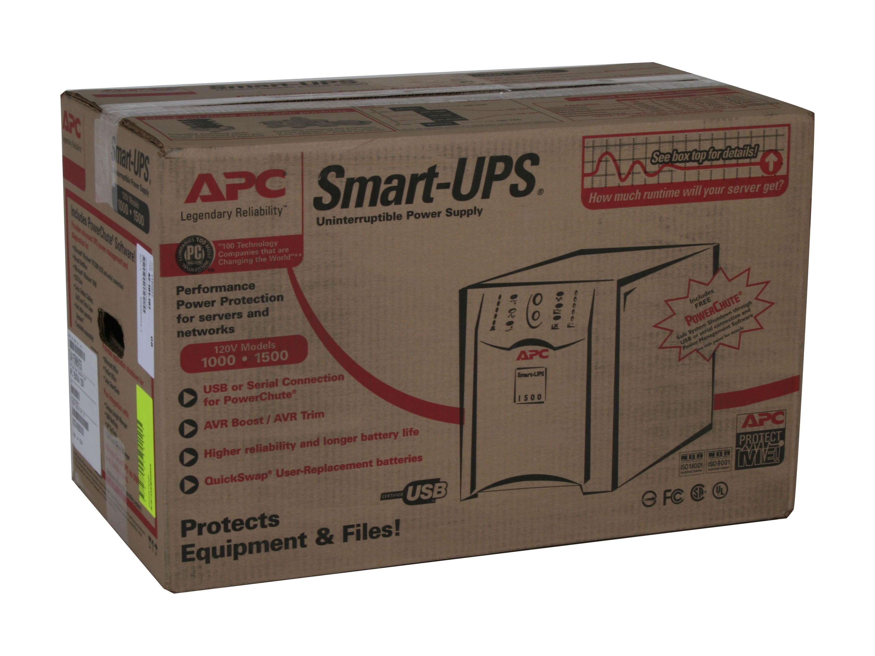 APC SUA1500X93 Smart-UPS 1500VA USB 120V SHIPBOARD