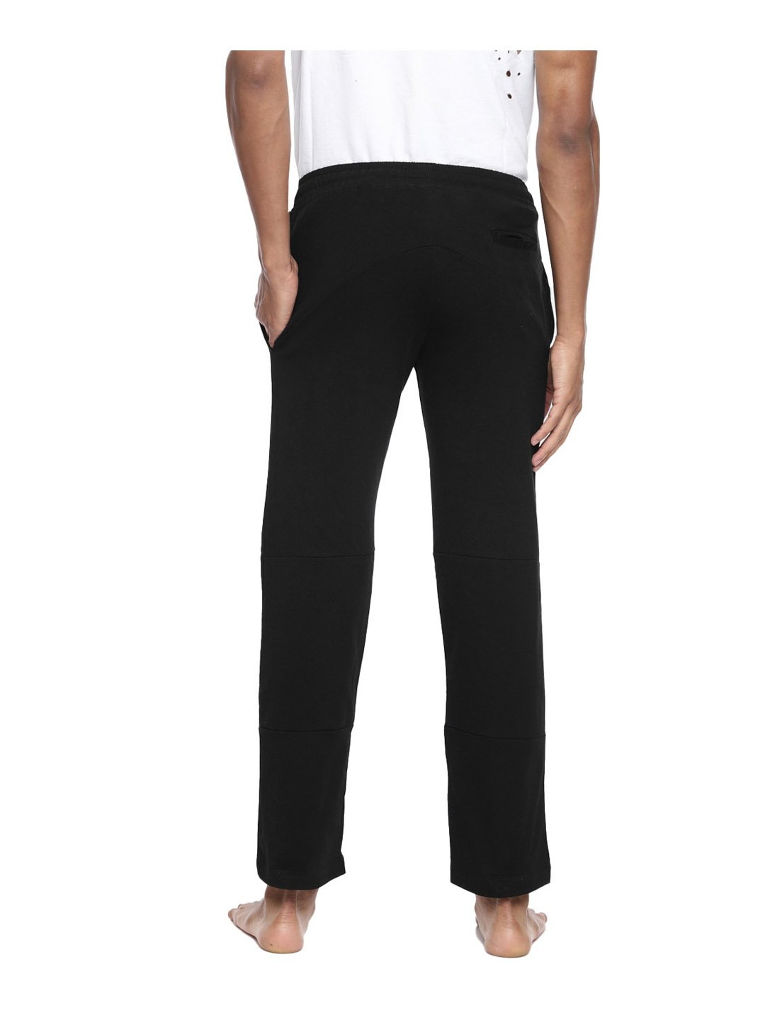 Fruit of the loom Black Regular Fit Trackpants