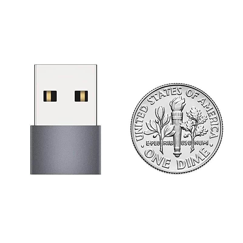 USB C to USB Adapter 2 Pack USBC Female to USB Male USB Type C Female to USB OTG Adapter for MacBook Pro 20152013 MacBook Air 20172015 Laptops Wall Chargers Power Banks