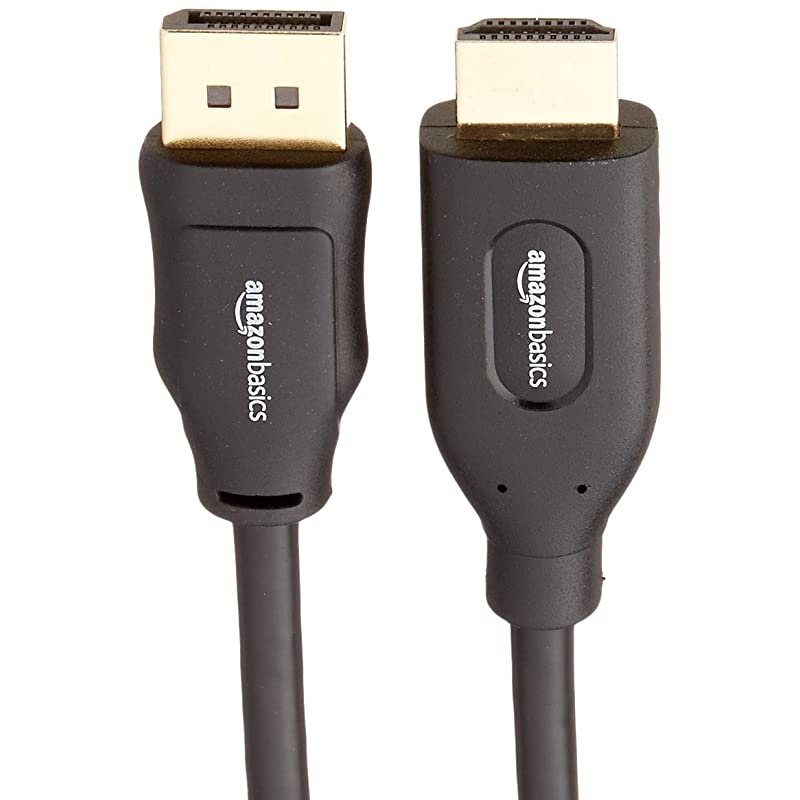 DisplayPort to HDMI Display Cable 6 Feet Bundle with  DisplayPort to DVI Display Cable 6 Feet