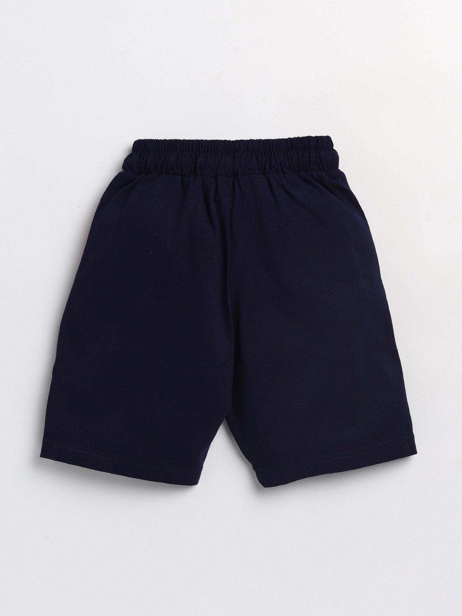 Kate & Oscar Kids Beige Cotton Embroidered Shorts