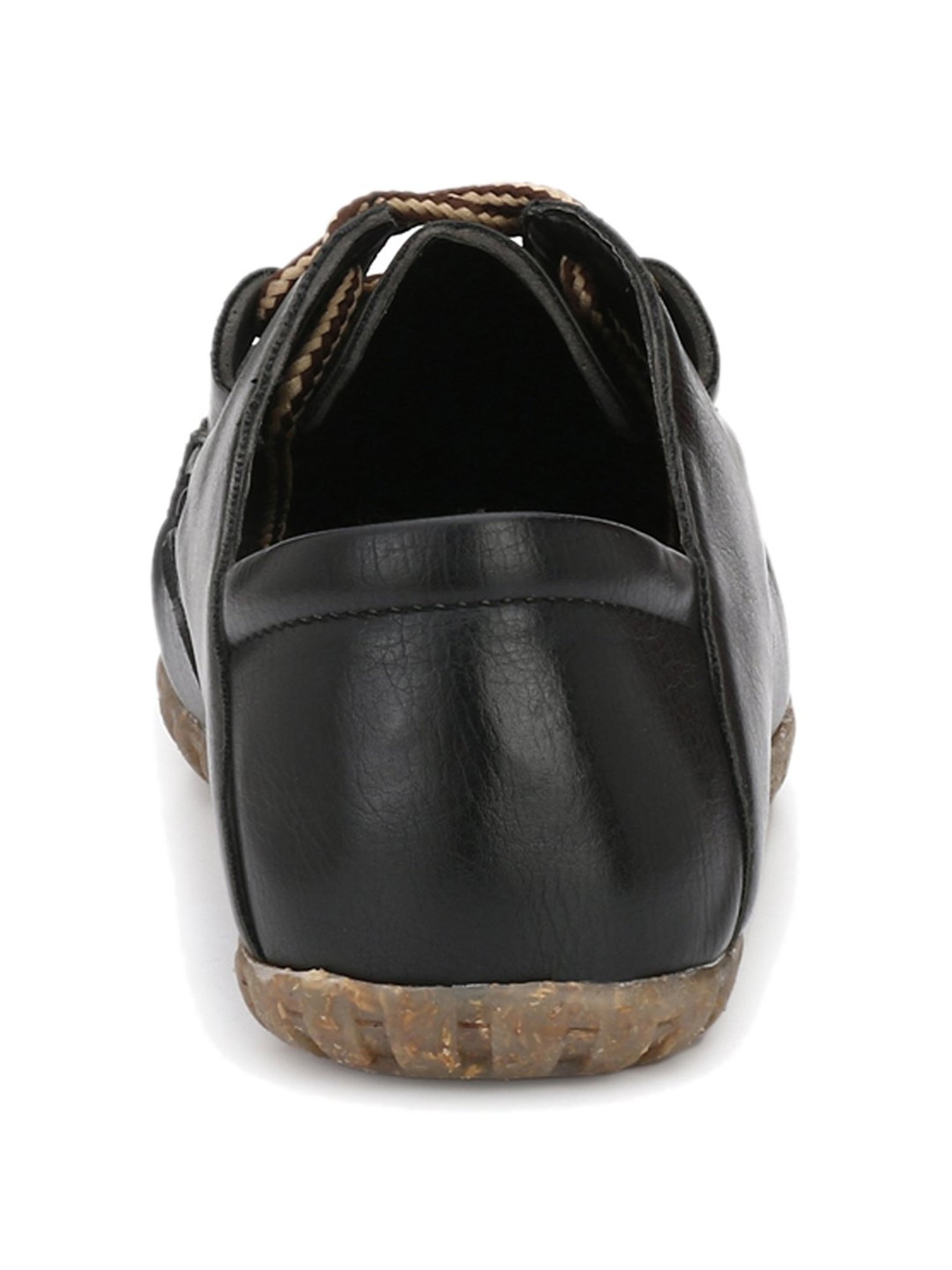 El Paso Black Casual Shoes
