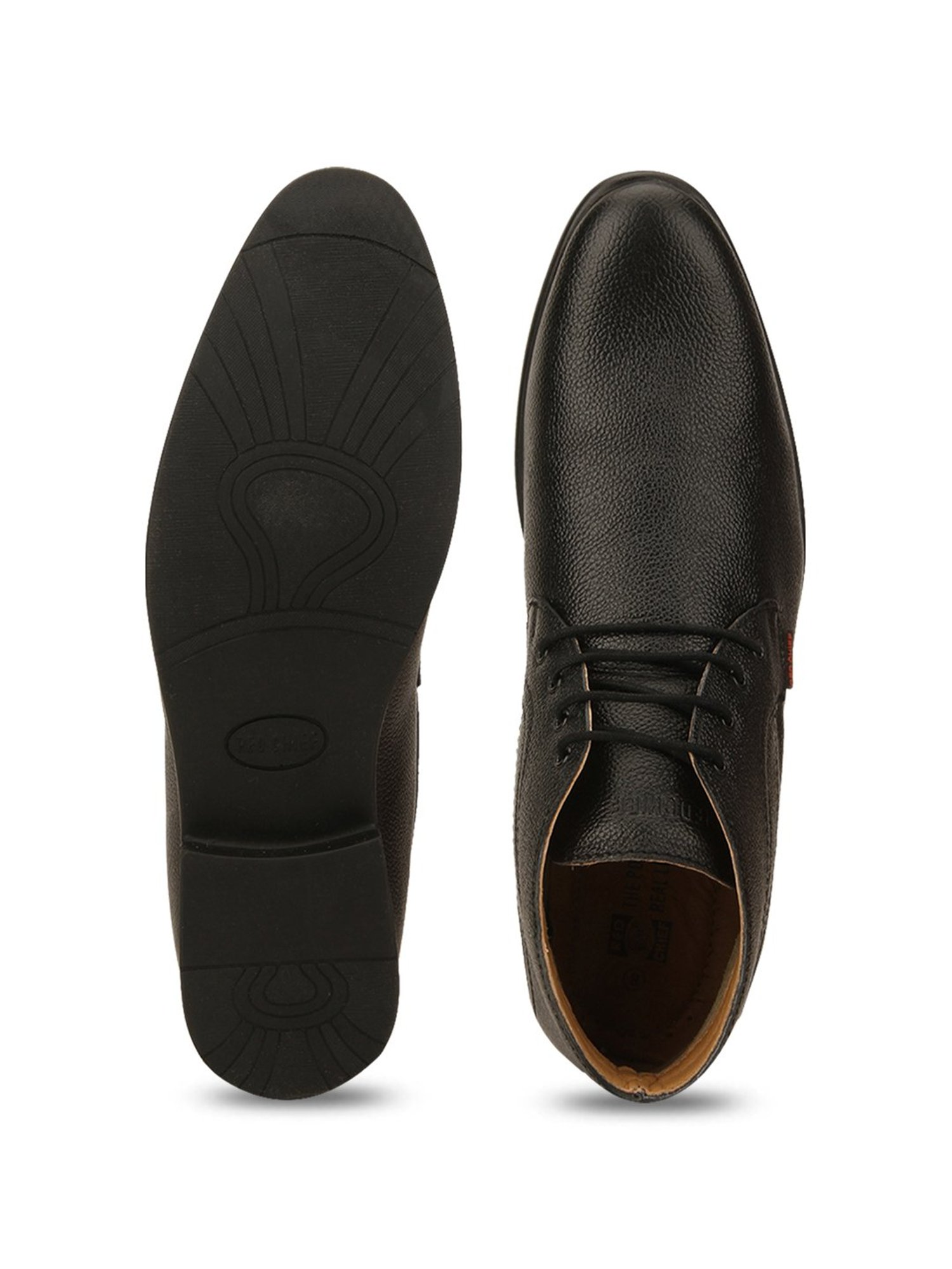 Red Chief Men's Black Derby Boots