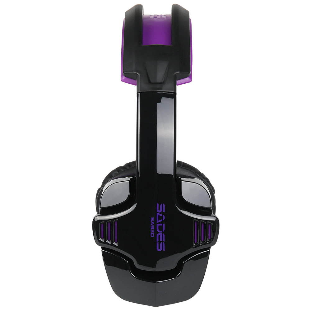 SADES SA-930 3.5mm Gaming Headsets with Microphone Noise Cancellation Music Headphones Black-green for PS4 New Xbox One Laptop Tablet PC Mobile Phones