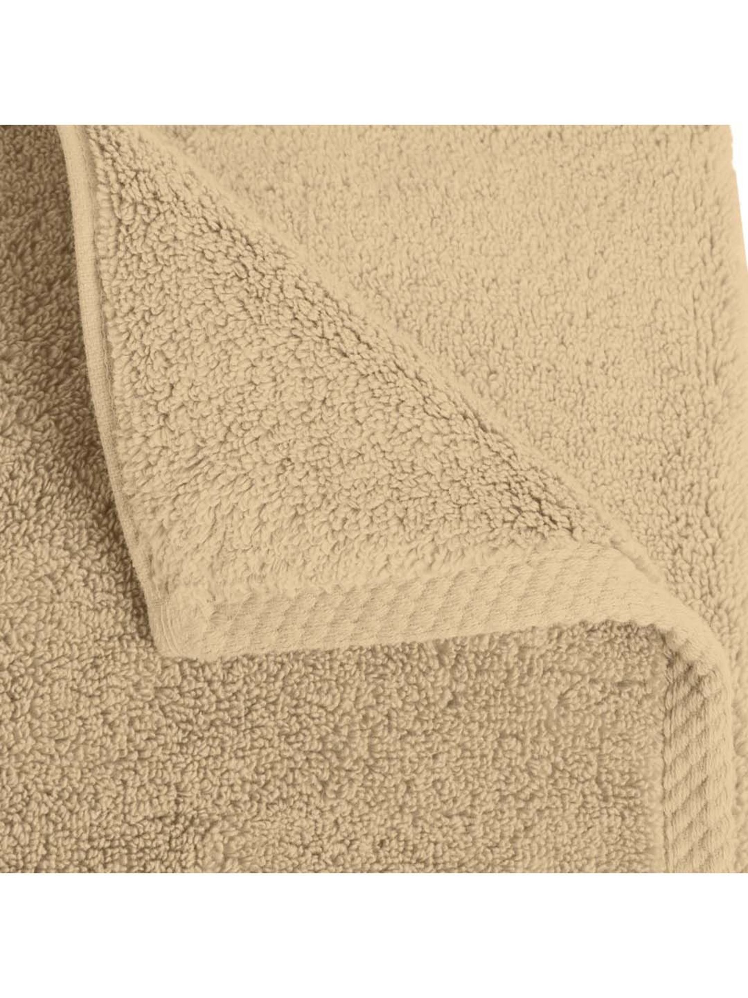 Spaces Luxury Beige Egyptian Cotton 670 GSM Hand Towel - Set of 2