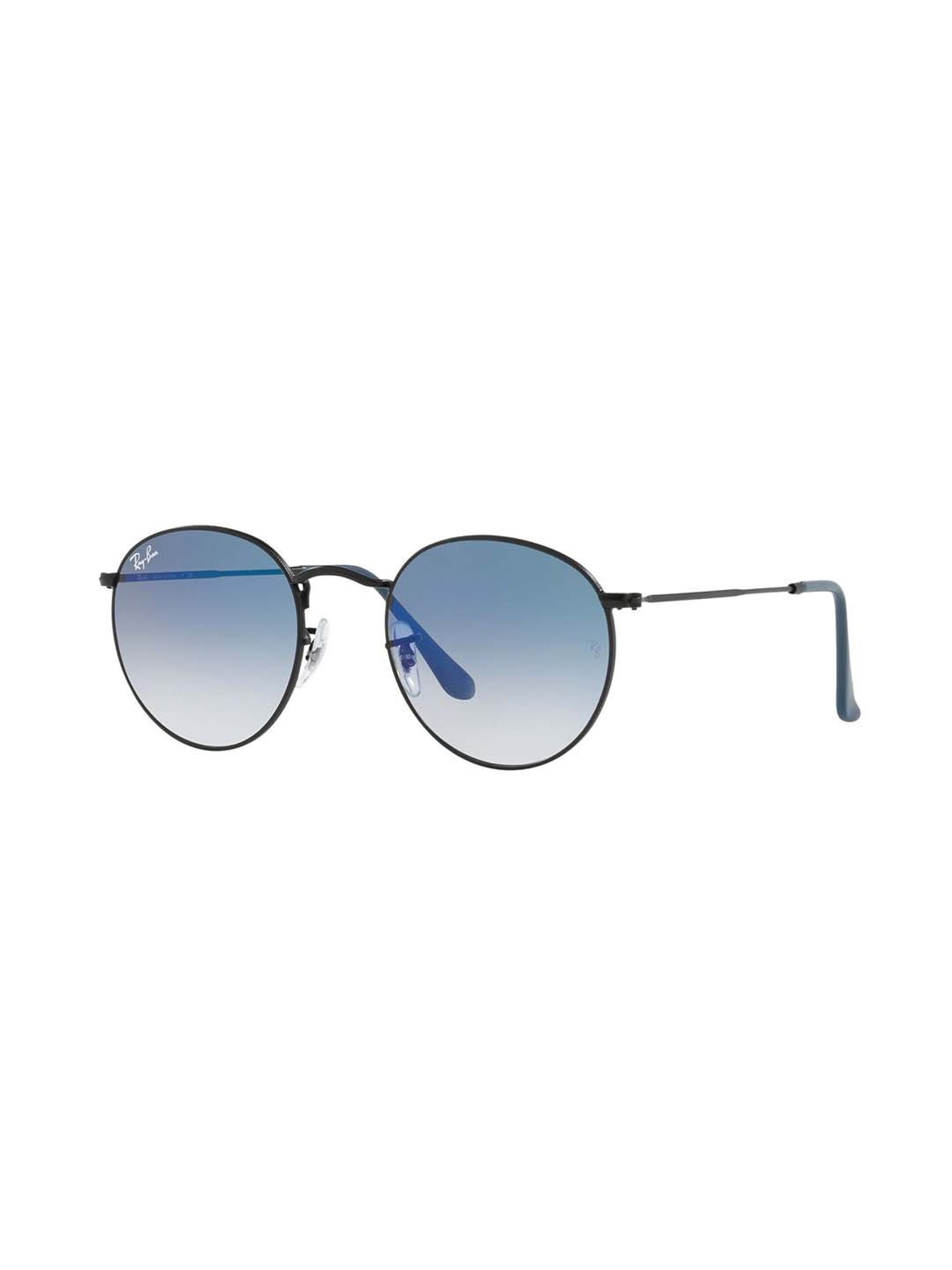 RAY-BAN Men Gradient Blue Lens Round Sunglasses - 0RB3447I006/3F50